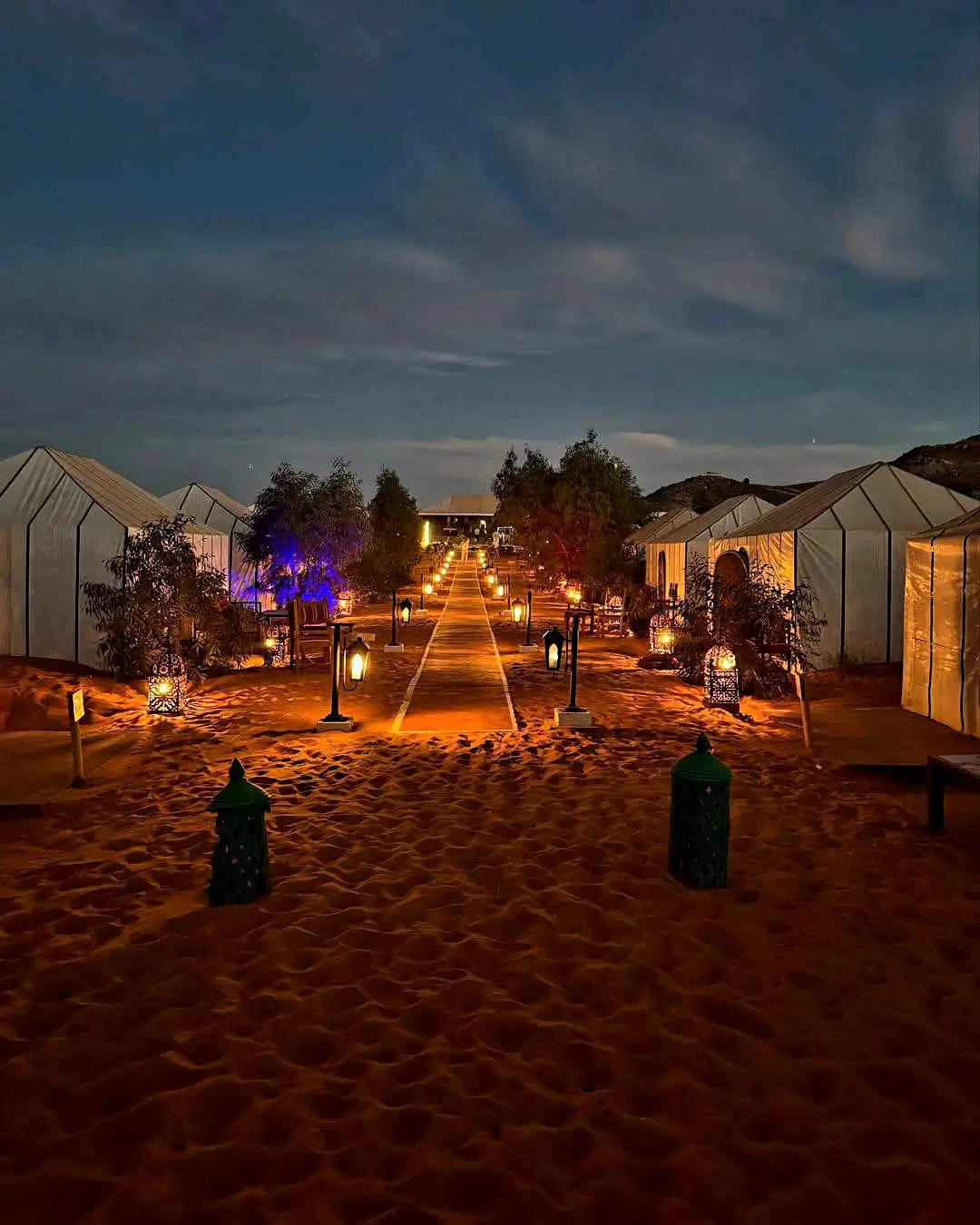 Overnight Desert Camping in Merzouga